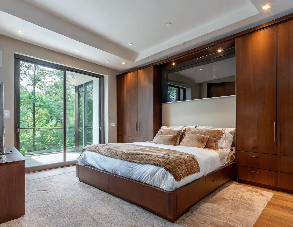 Встроенный шкаф «Люкс-122»